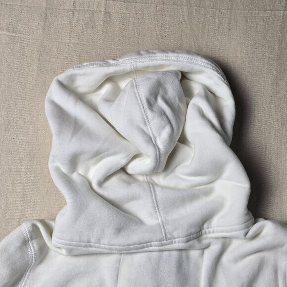 VTG 90s Y2K Abercrombie & Fitch Hoodie Sweatshirt XS Chenille Letters Spell OutA - Picture 14 of 16